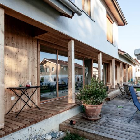 Massivholzhaus