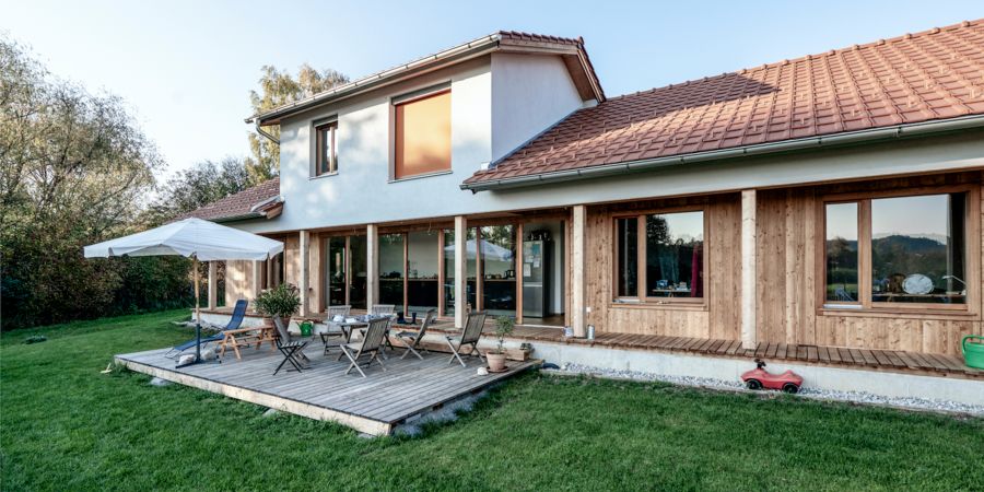 Massivholzhaus